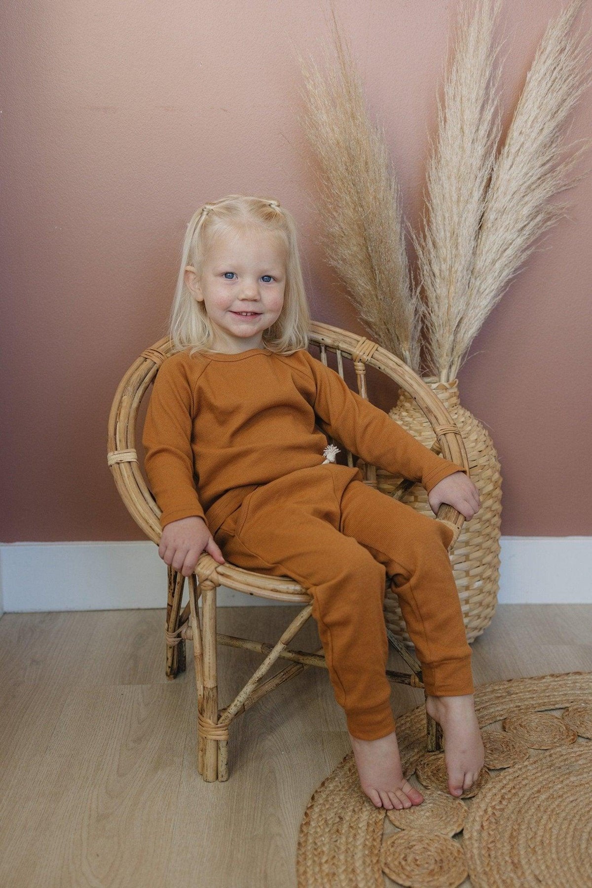 Organic Cotton Ribbed 2pc Set - more colors - Shop Avnu