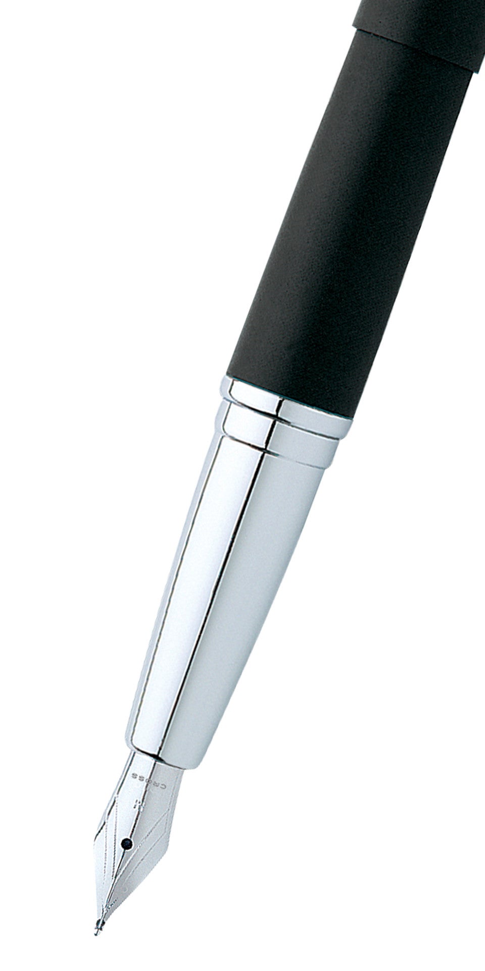 ATX® Basalt Black Stainless Steel Medium Nib Fountain Pen