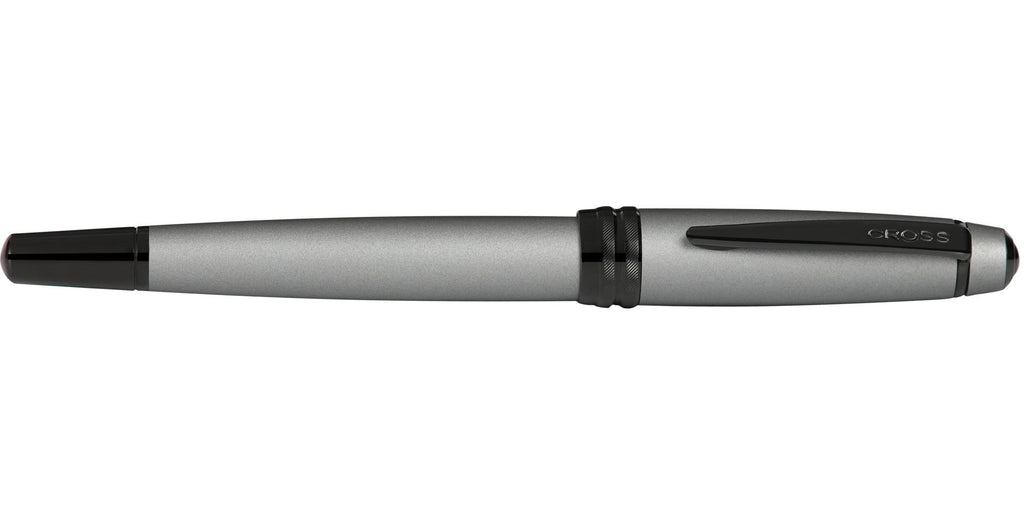 Bailey™ Matte Gray Lacquer Stainless Steel Medium Nib Fountain Pen