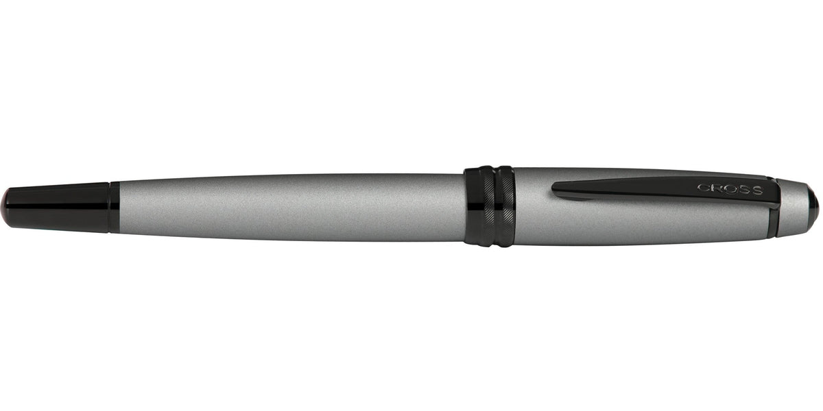 Bailey™ Matte Gray Lacquer Stainless Steel Medium Nib Fountain Pen