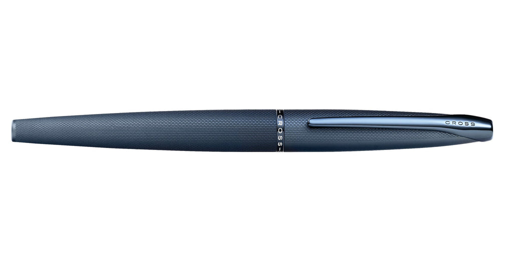 ATX® Sandblasted Dark Blue Rollerball Pen