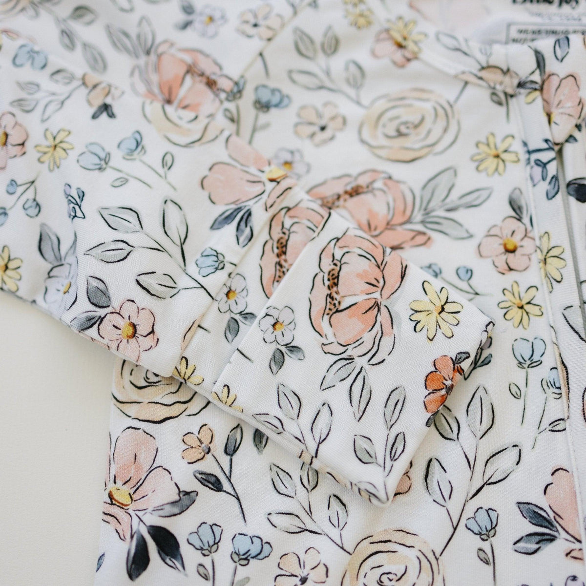 Pastel Petals Modal Zippy Romper - Shop Avnu