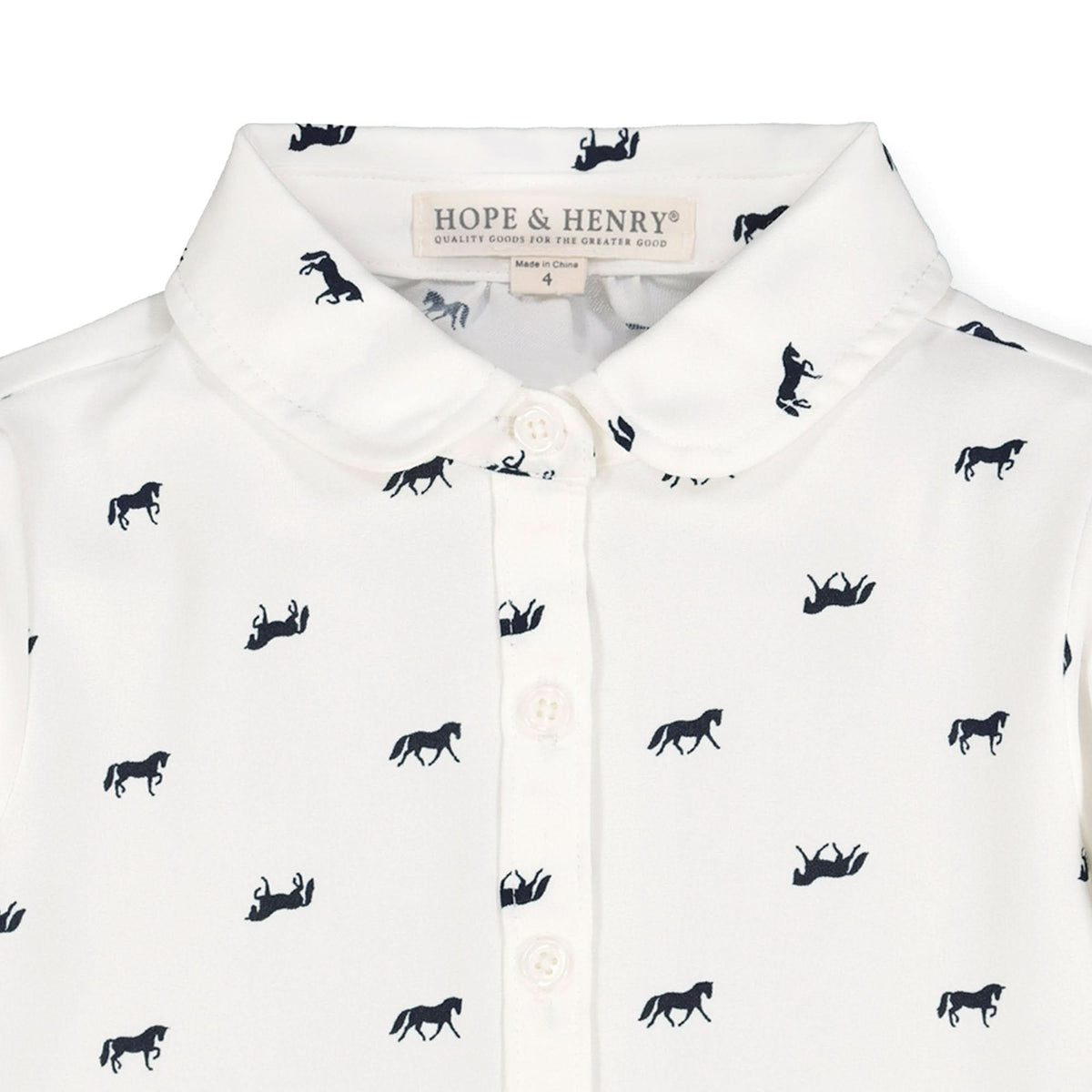 Peter Pan Collar Top - Baby
