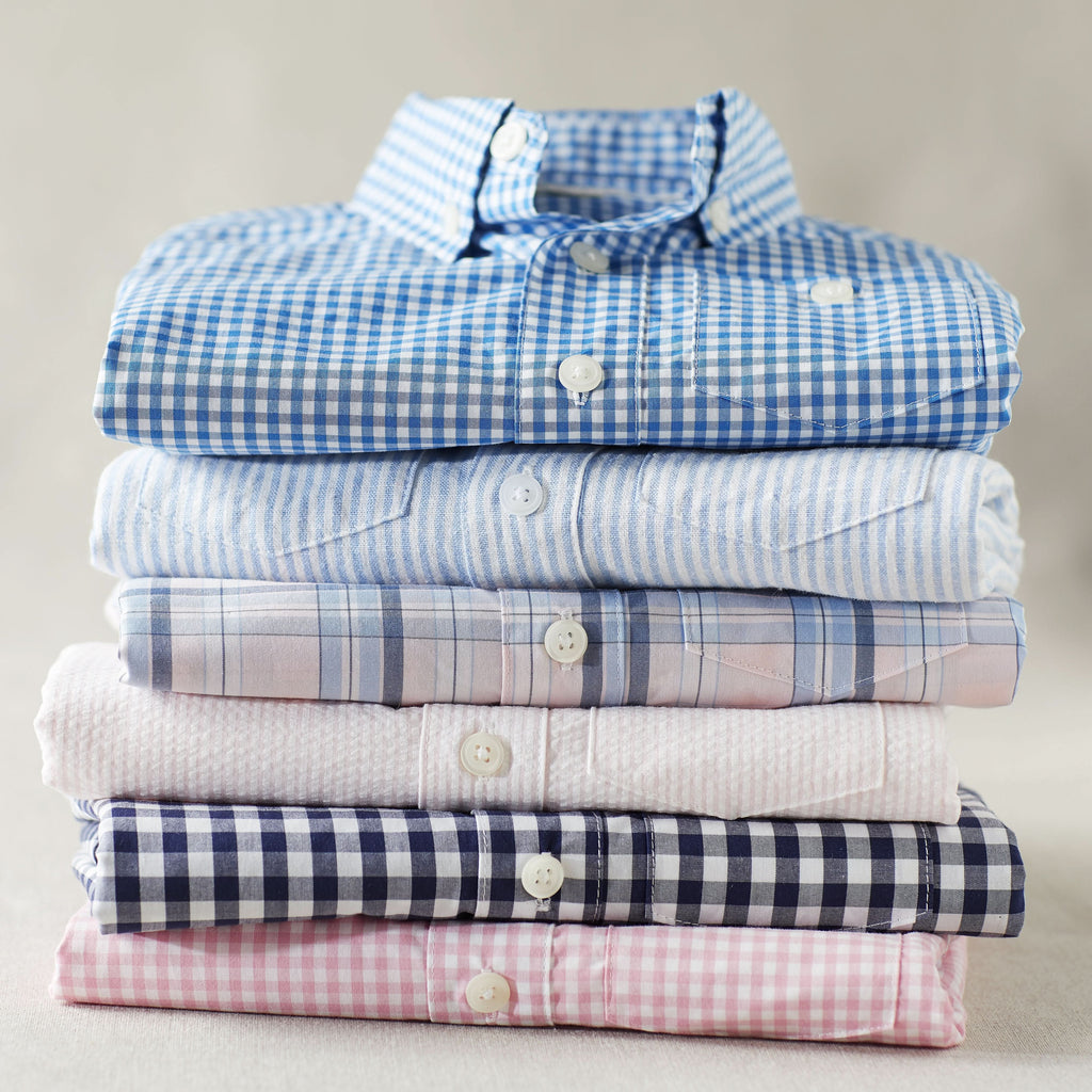 Organic Poplin Button Down Shirt