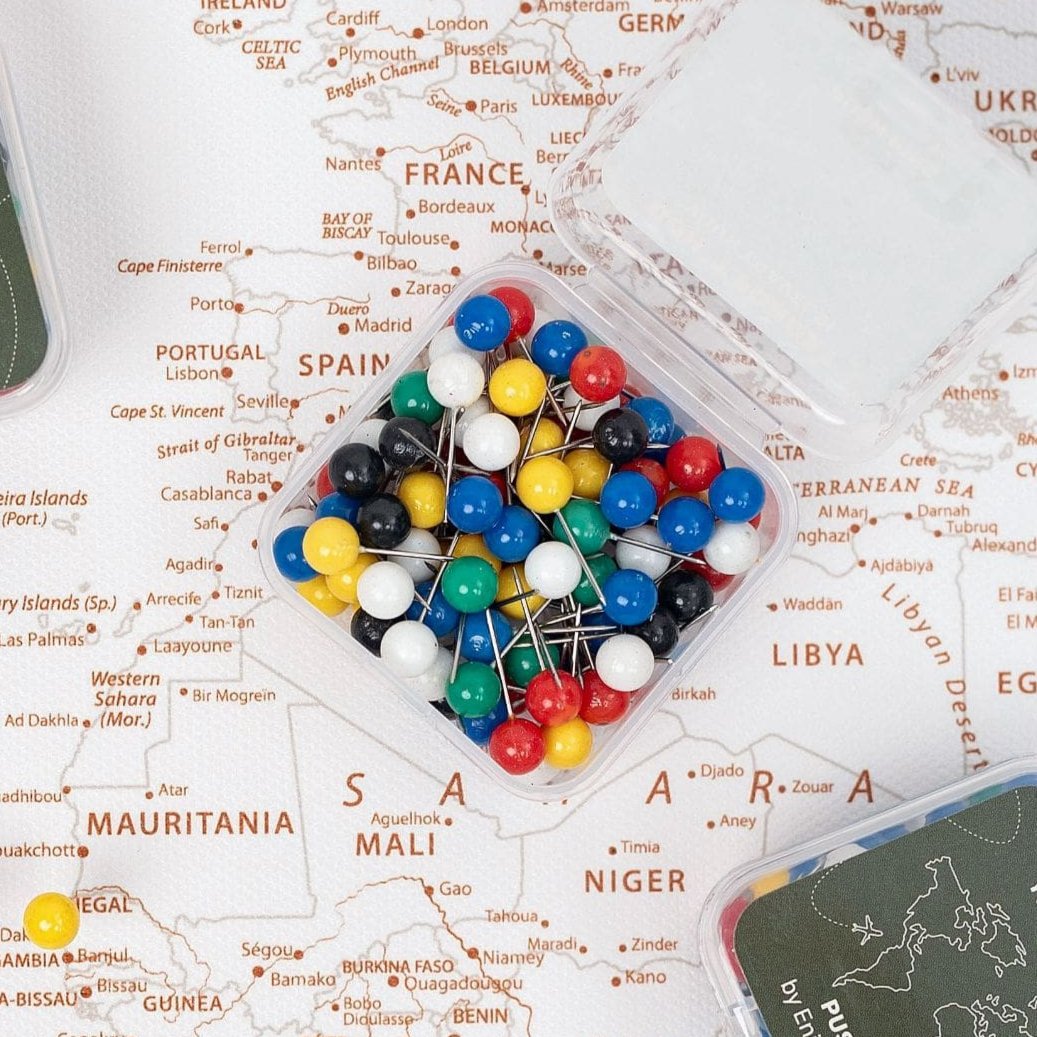 Canvas Push Pins - Mix