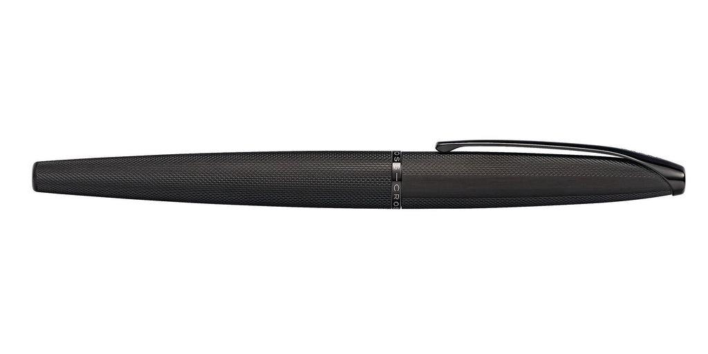 ATX® Brushed Black Stainless Steel Fine Nib Fountain Pen