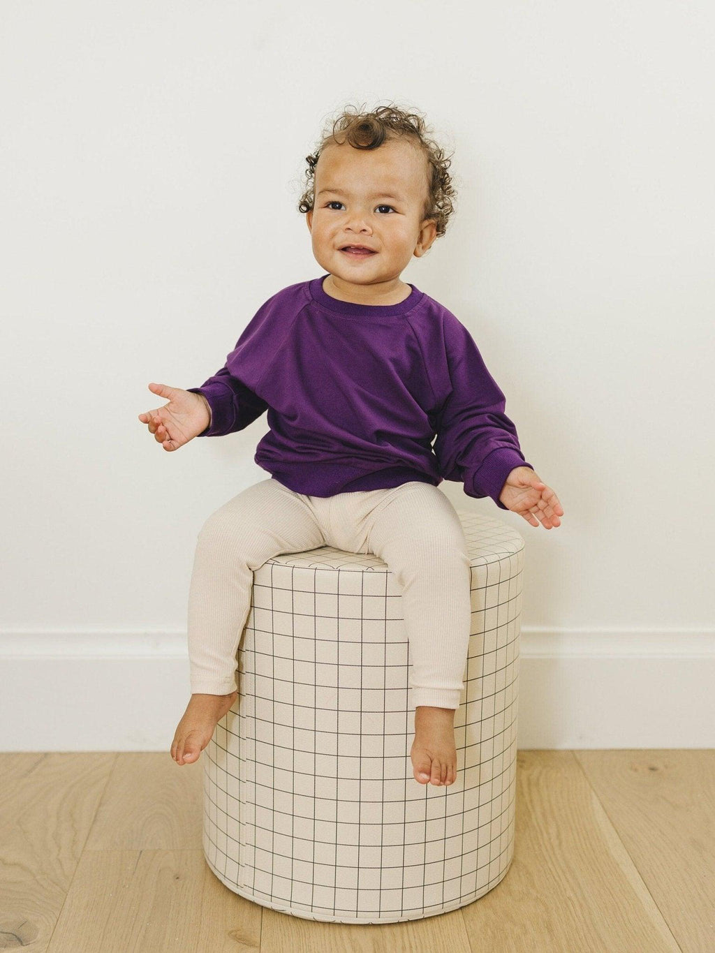 Ribbed Bamboo Leggings for Kids - Multiple Colors - Shop Avnu
