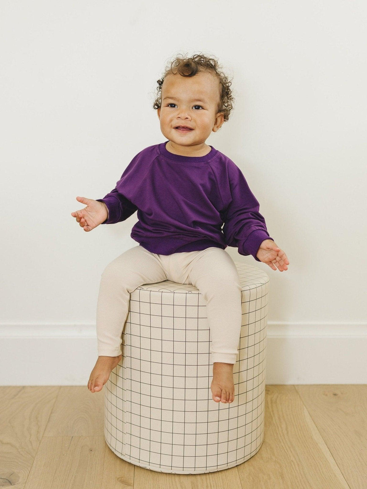Ribbed Bamboo Leggings for Kids - Multiple Colors - Shop Avnu