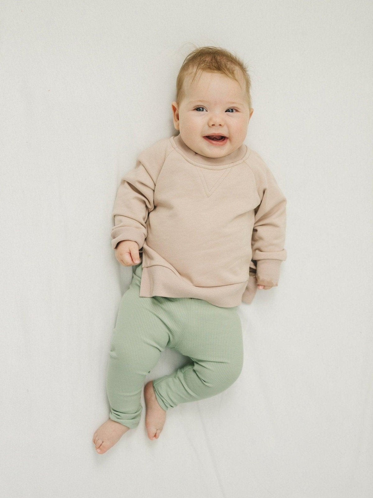 Ribbed Bamboo Leggings for Kids - Multiple Colors - Shop Avnu