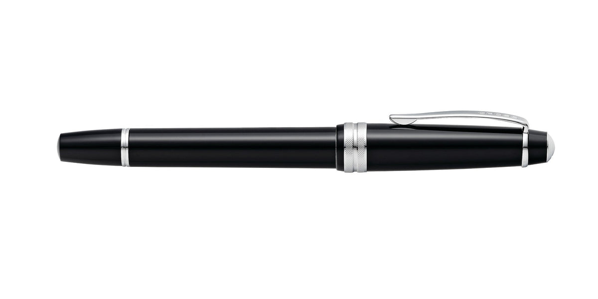 Bailey Light™ Polished Black Resin Extra-Fine Nib Fountain Pen