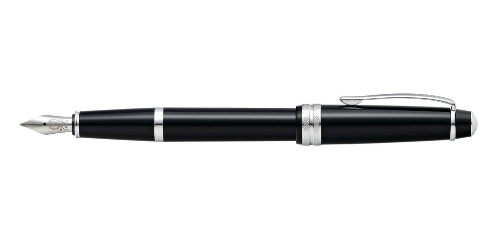 Bailey Light™ Polished Black Resin Extra-Fine Nib Fountain Pen