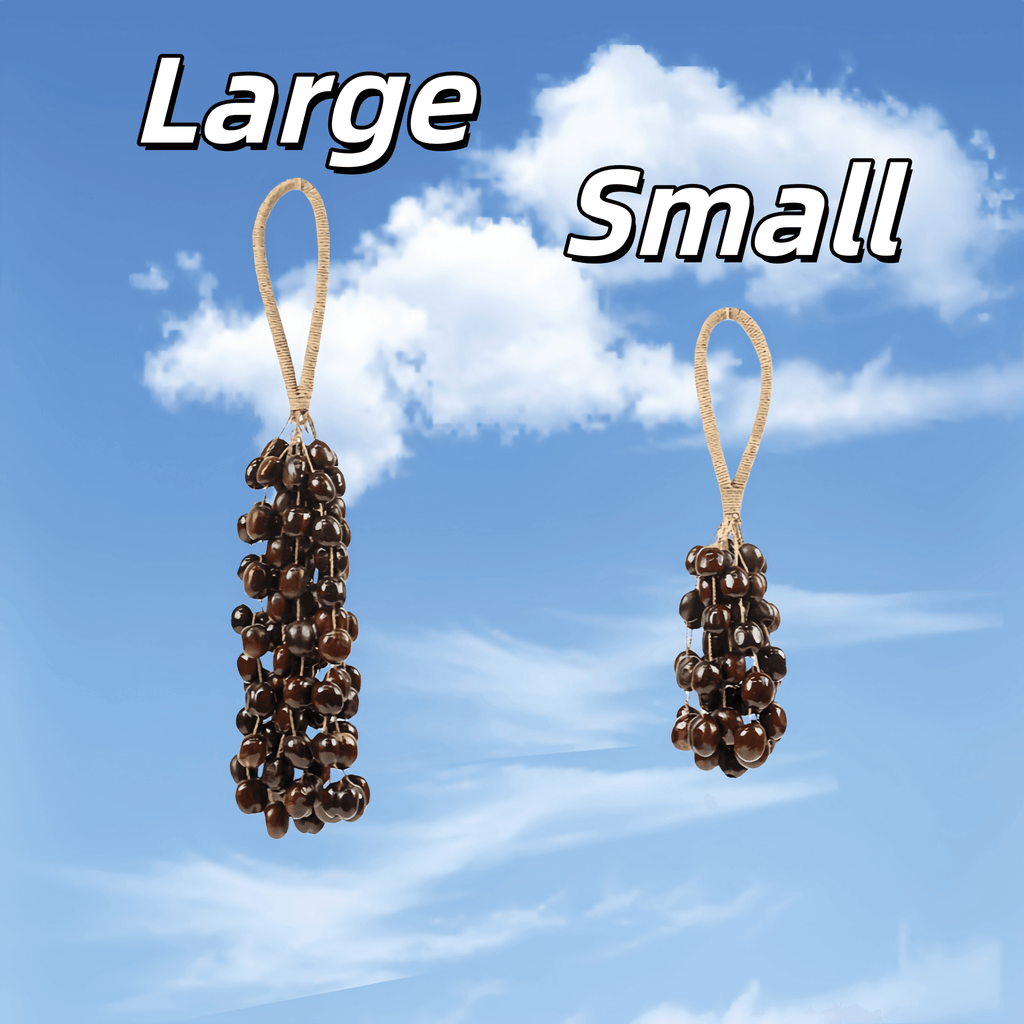 Seed Shaker | Handmade Pala Cardamom Seed Shell Hand Bell – Natural Rainforest Sound Decor