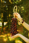 Seed Shaker | Handmade Pala Cardamom Seed Shell Hand Bell – Natural Rainforest Sound Decor