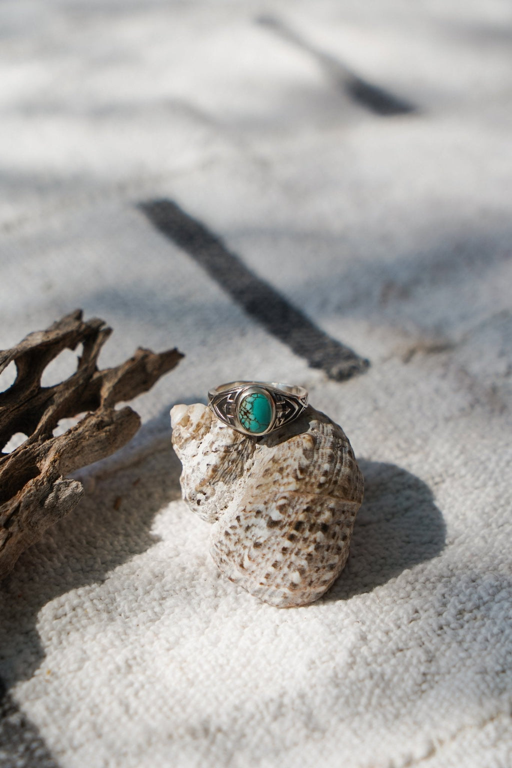 Signet Ring in Hubei Turquoise