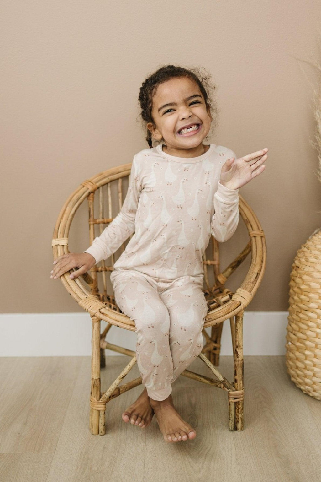 Silly Goose on the Loose 2pc Bamboo Pajamas - Shop Avnu