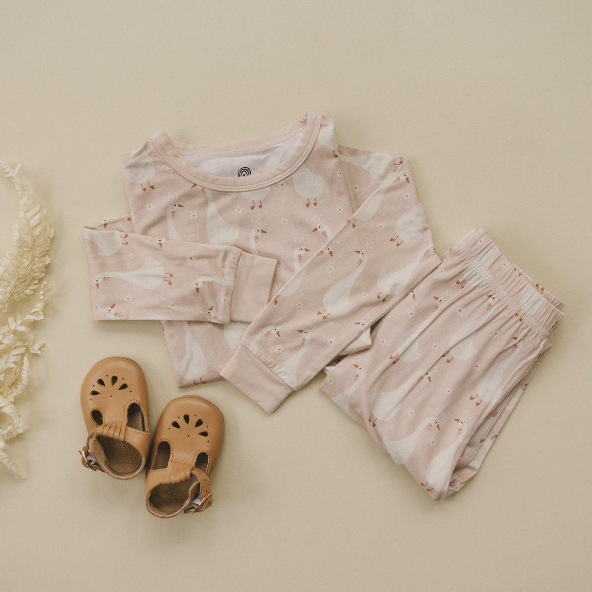 Silly Goose on the Loose 2pc Bamboo Pajamas - Shop Avnu