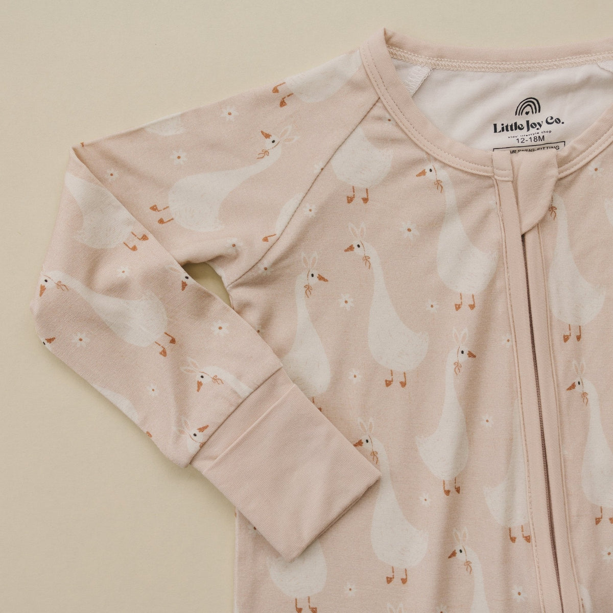 Silly Goose on the Loose Bamboo Zippy Romper - Shop Avnu