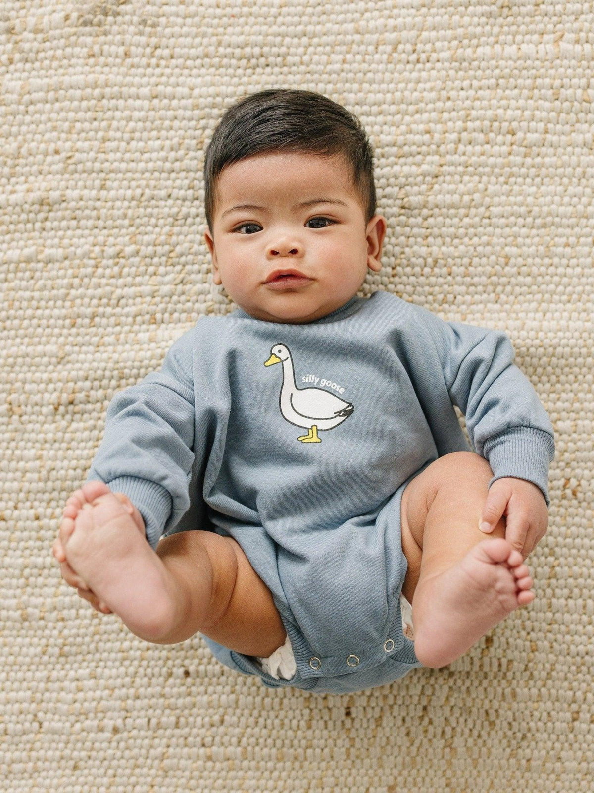 Silly Goose Sweatshirt Romper - more colors - Shop Avnu
