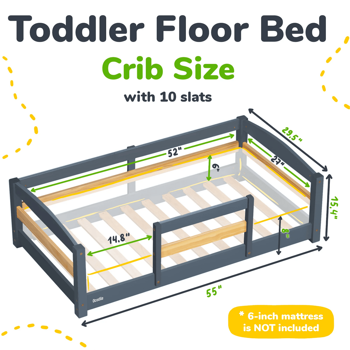 Floor Bed - Crib Size - Shop Avnu