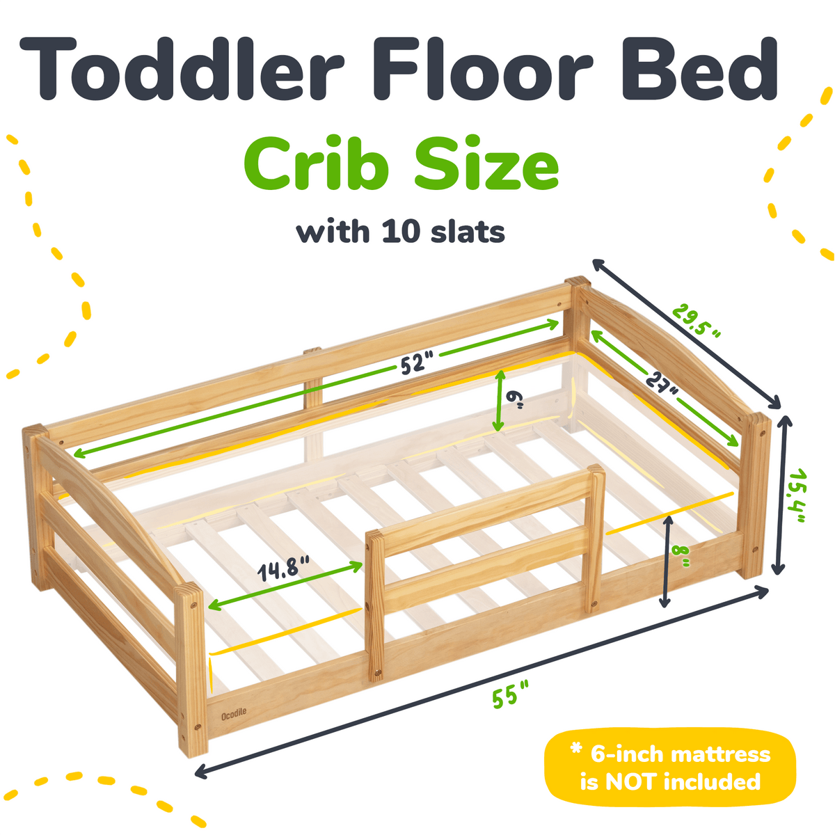 Floor Bed - Crib Size - Shop Avnu