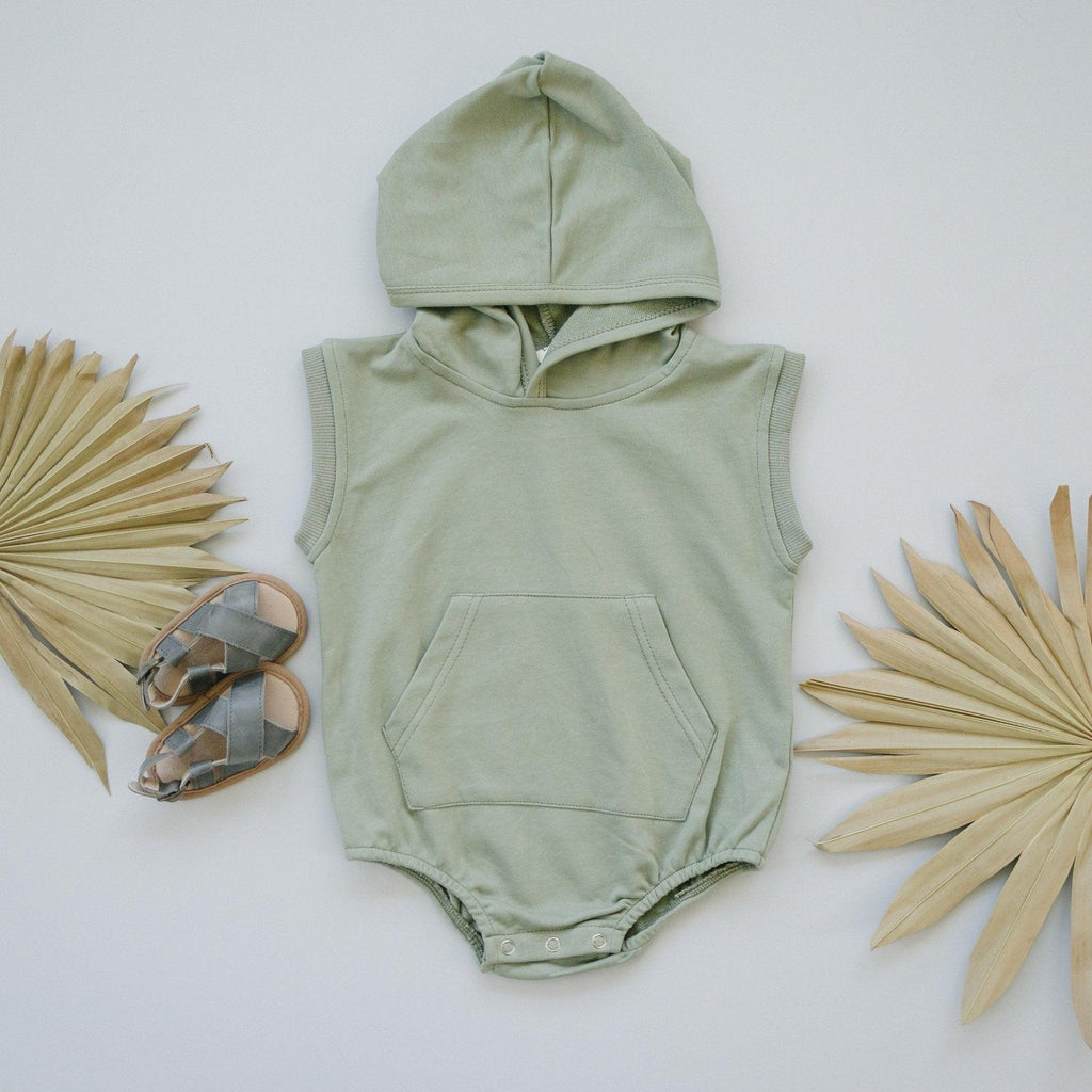 Sleeveless Hoodie Romper - more colors - Shop Avnu