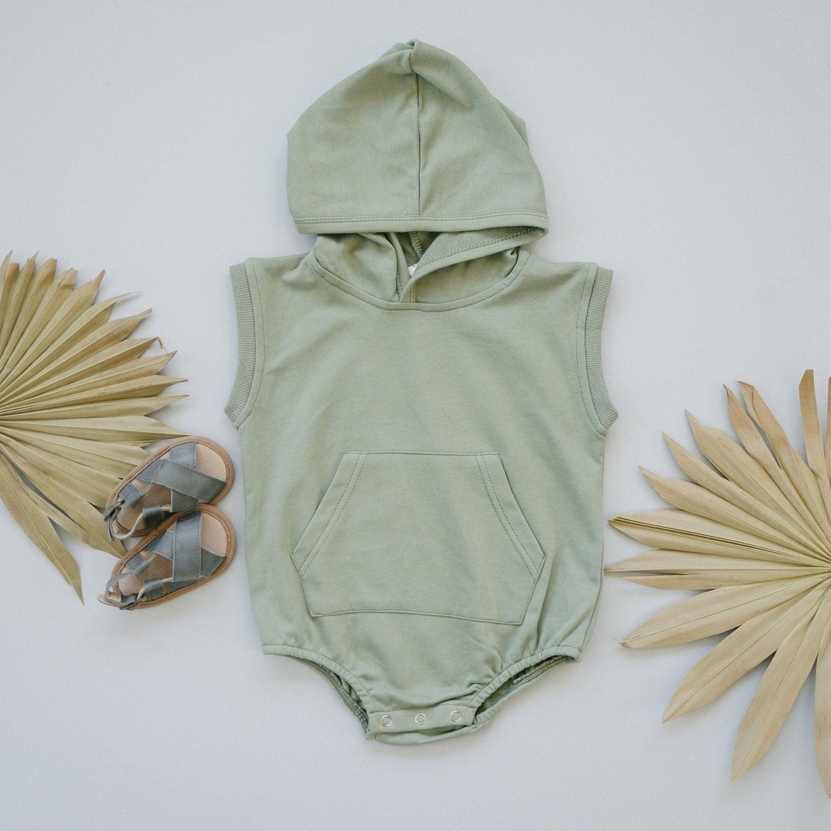 Sleeveless Hoodie Romper - more colors - Shop Avnu