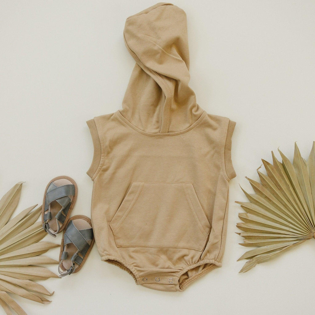 Sleeveless Hoodie Romper - more colors - Shop Avnu