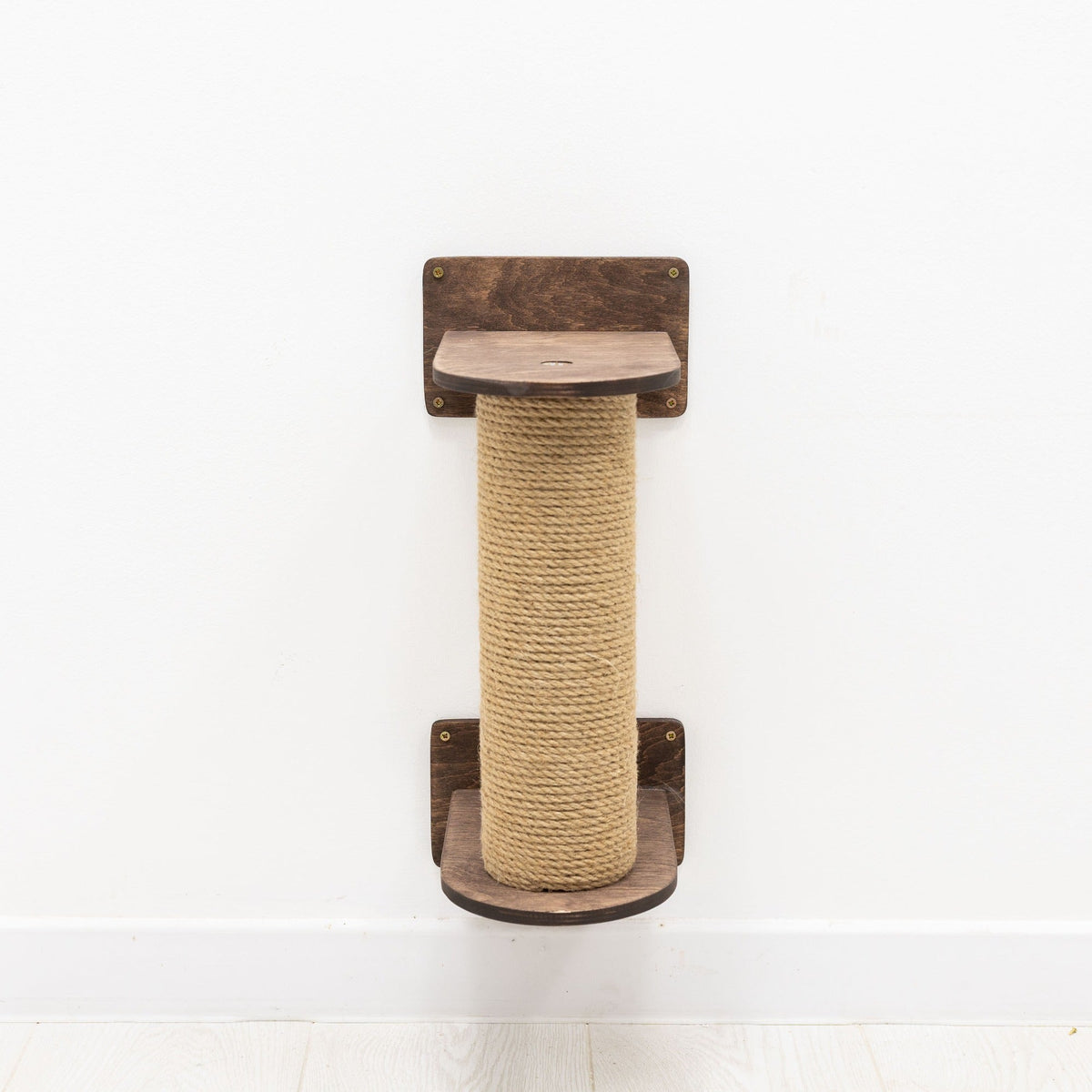 Small Cat Tree – Dark Walnut