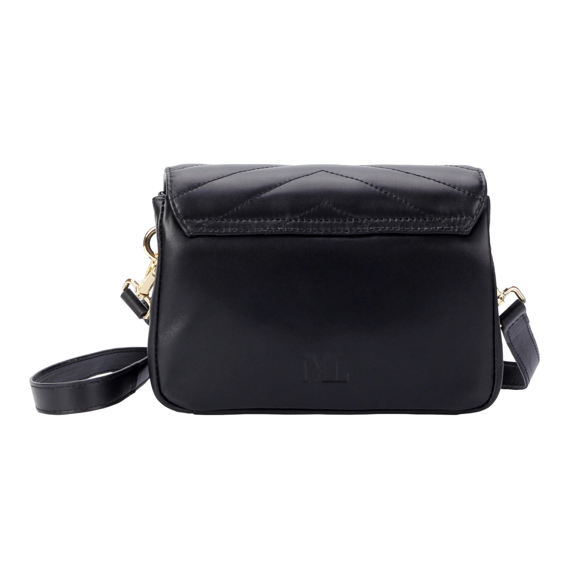 Soft Lambskin Mini Flap Crossbody Bag – Quilted Leather Shoulder Purse