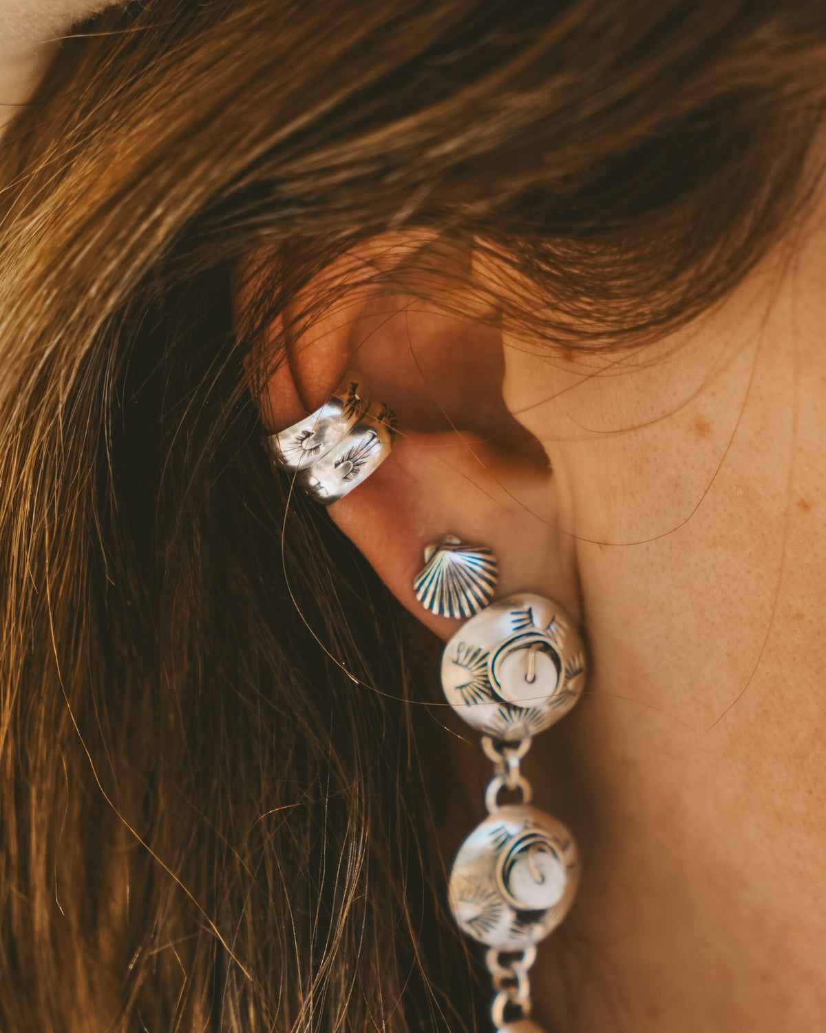 Sterling Silver Ear Cuff