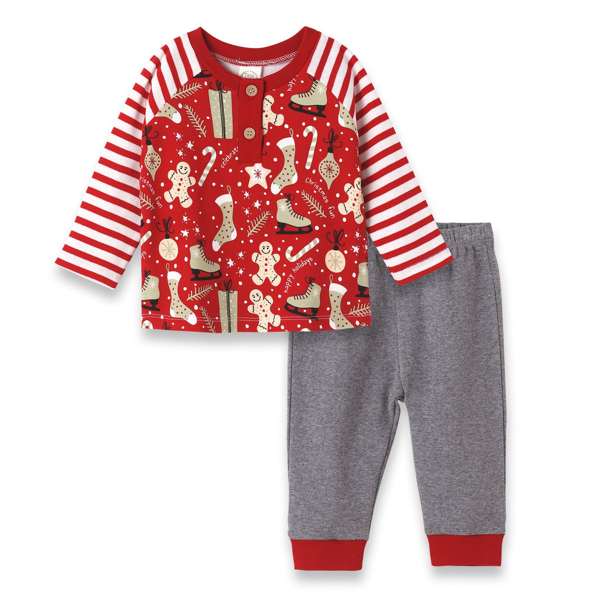 Baby Boy's Christmas Bamboo Set - Shop Avnu