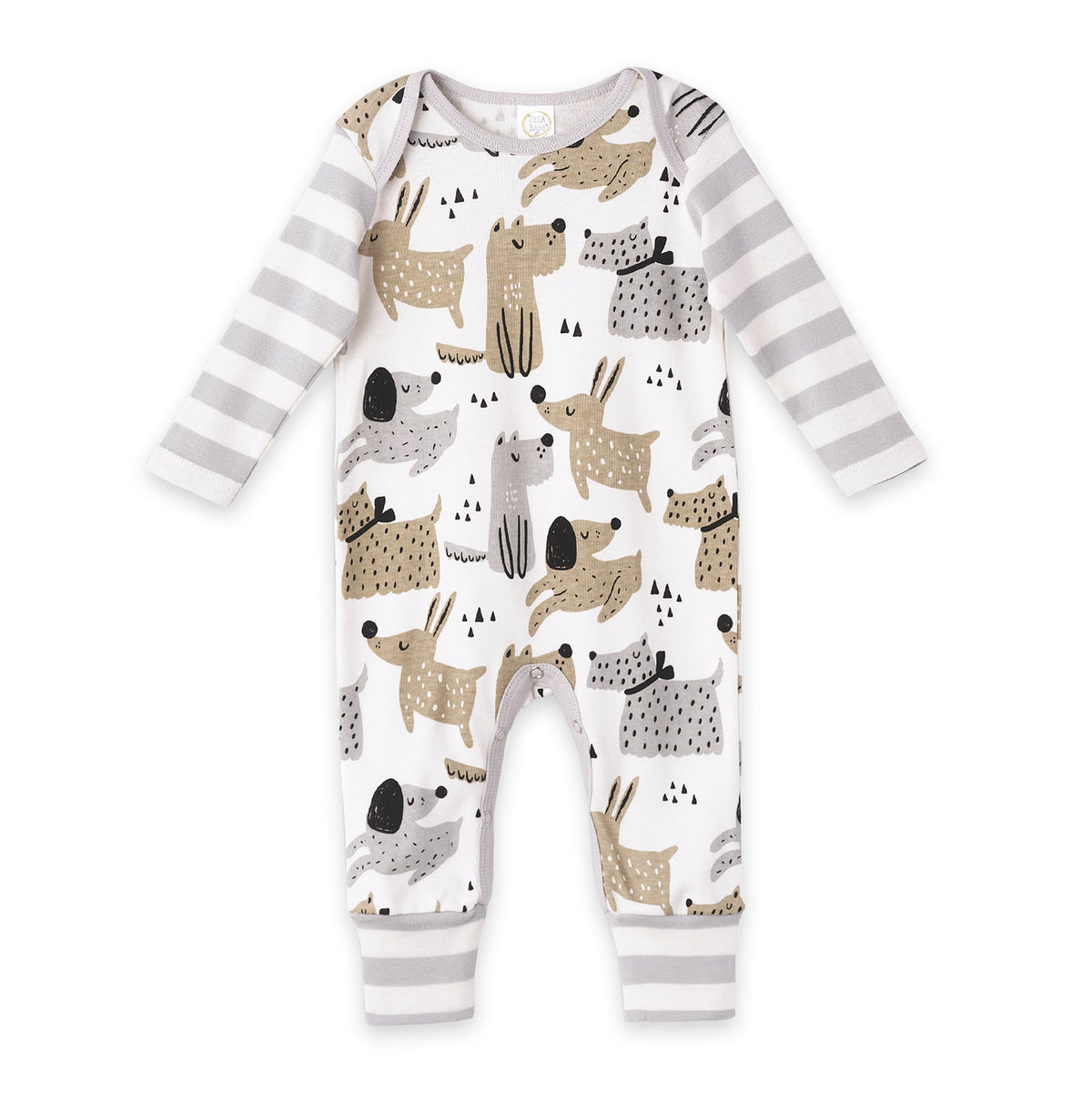 Baby Boy Puppy Dogs Cotton Romper - Shop Avnu