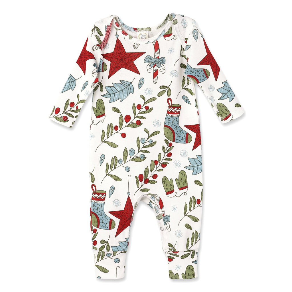 Baby's Christmas Fancy Bamboo Romper - Shop Avnu