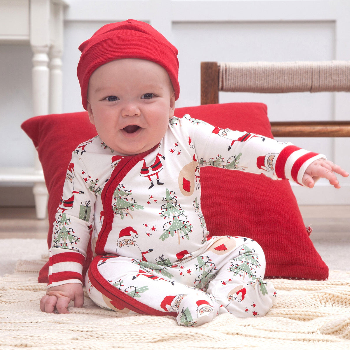 Christmas Santa Family Matching Ultra - Soft Bamboo Pajamas - Shop Avnu