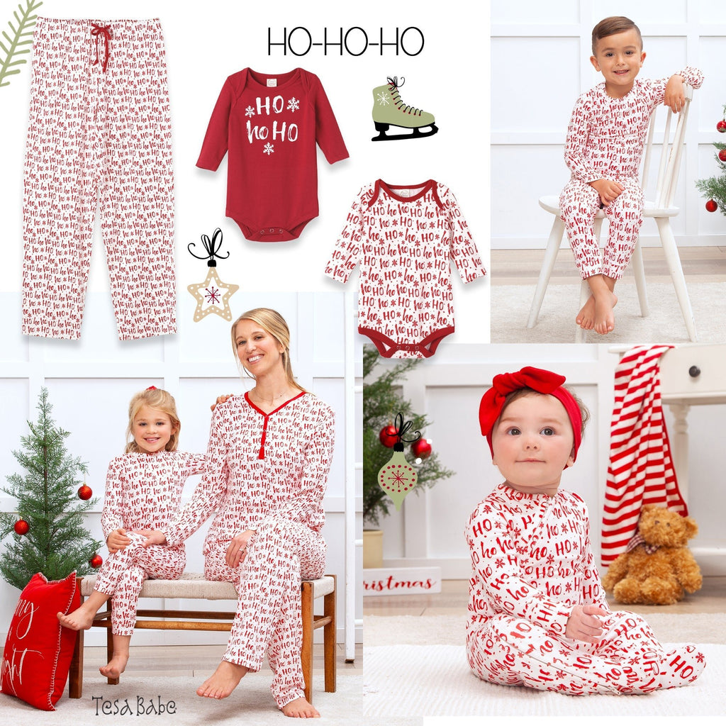 Baby Set - of - 2 Christmas Bodysuits - Bamboo & Cotton - Shop Avnu
