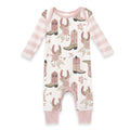Western Cowgirl Boots Baby Cotton Romper - Shop Avnu