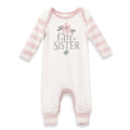 Little Sister Baby Girl Cotton Romper - Shop Avnu