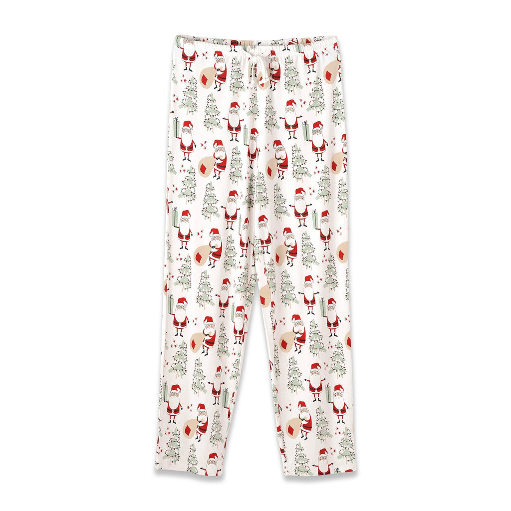 Christmas Santa Adult Bamboo Pajama Pants - Family Matching - Shop Avnu