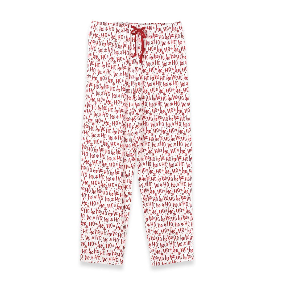 Christmas Ho - Ho - Ho Adult Bamboo Pajama Pants - Family Matching - Shop Avnu