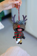 "The Forest Holiday" - Handcrafted Natural Nut Christmas Ornaments & Charms