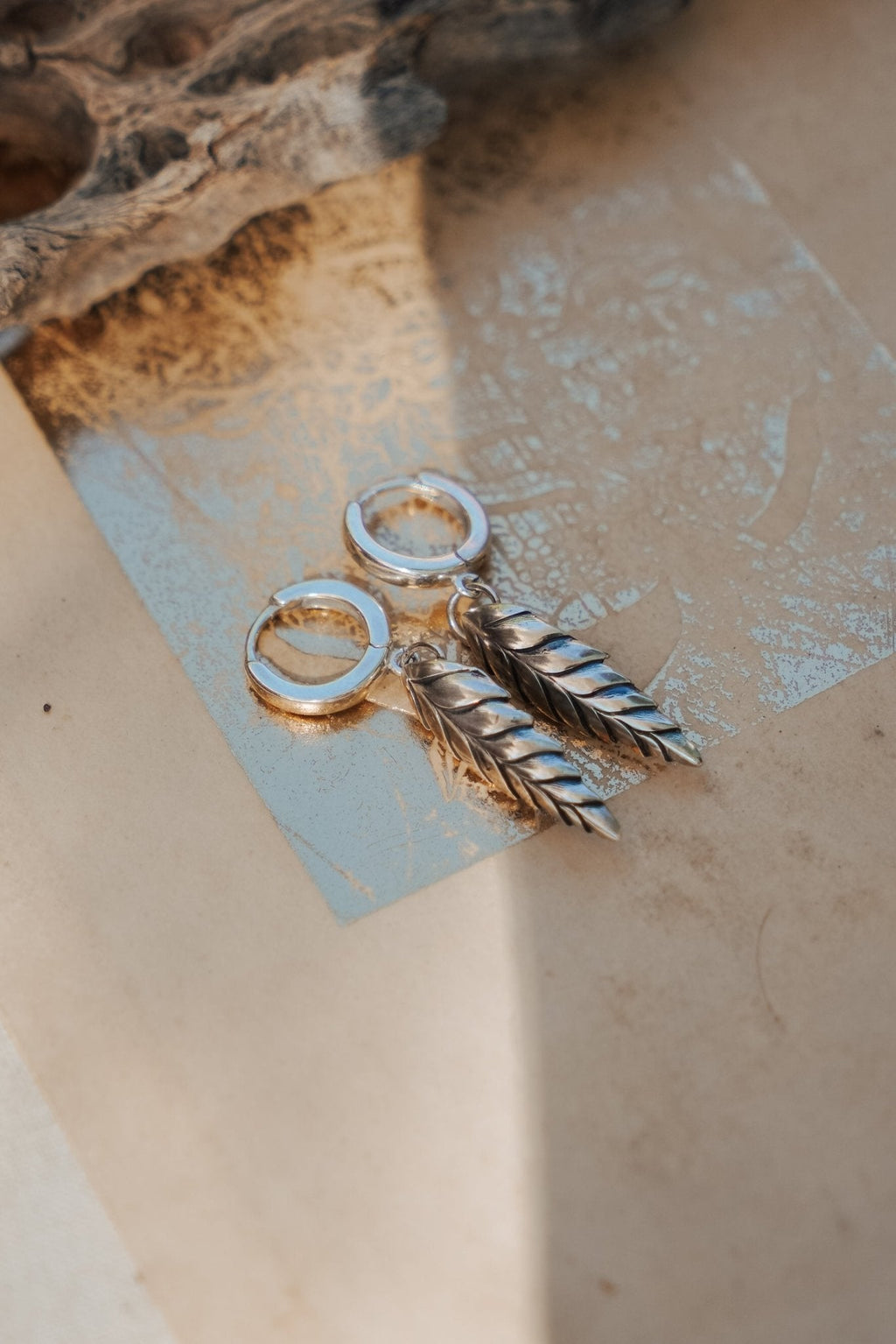 The Leaf Whisper Earrings