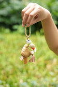 "The Lucky Koi" - Crochet Carp Charm with 'Top Fortune' Wood Tag