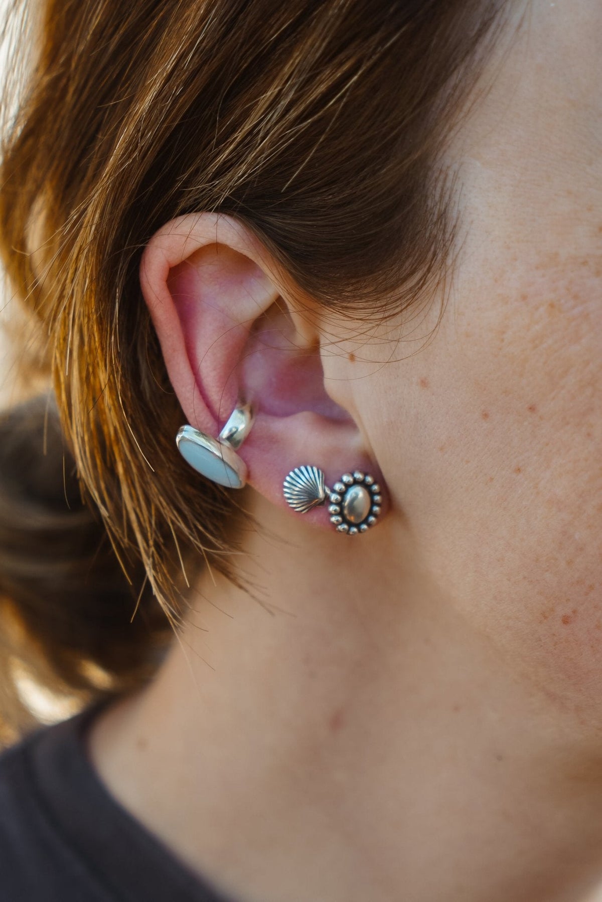The Sterling Bubble Studs