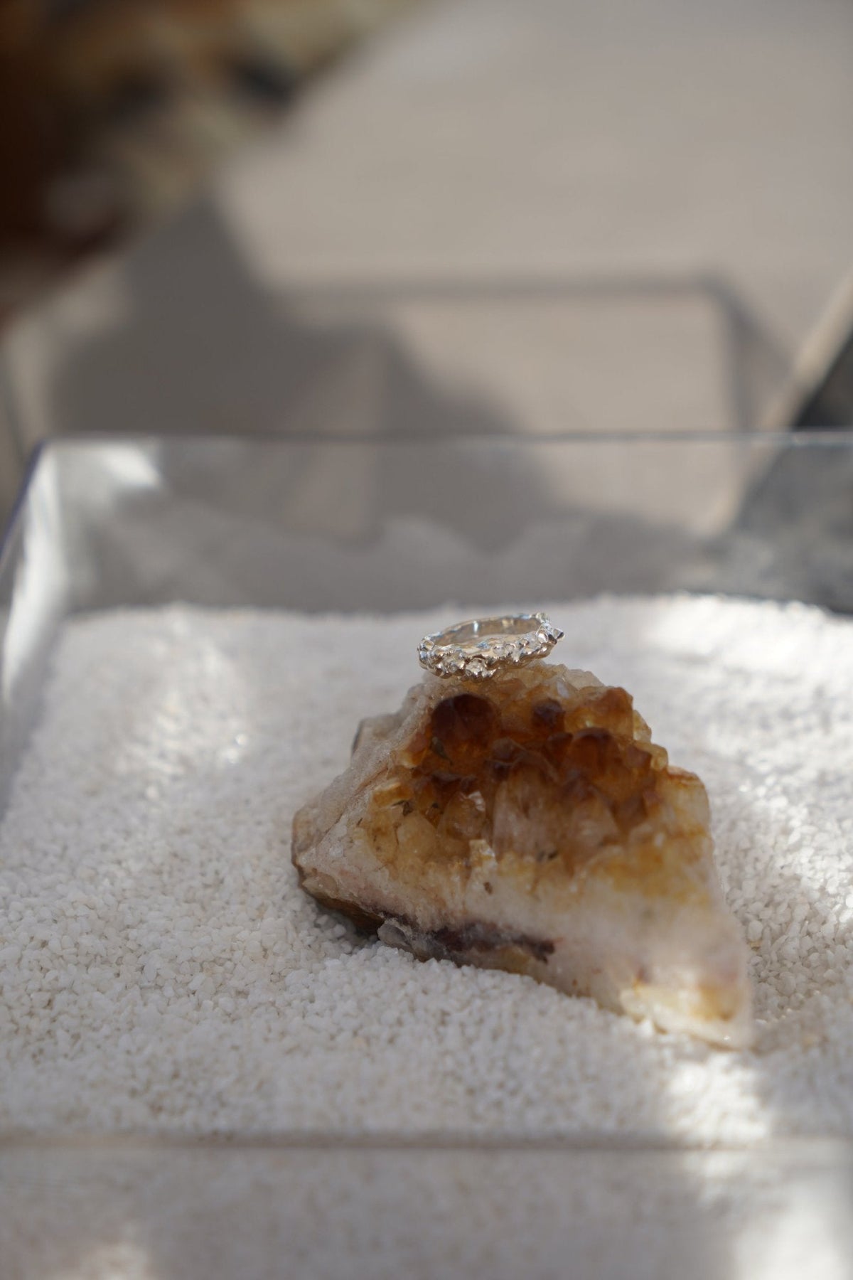 The Sterling Gravel Ring