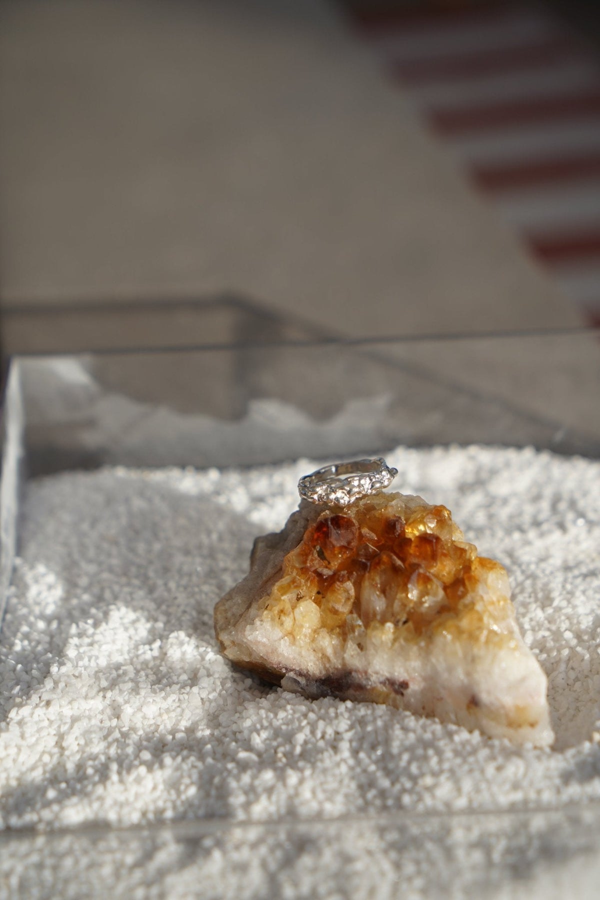The Sterling Gravel Ring