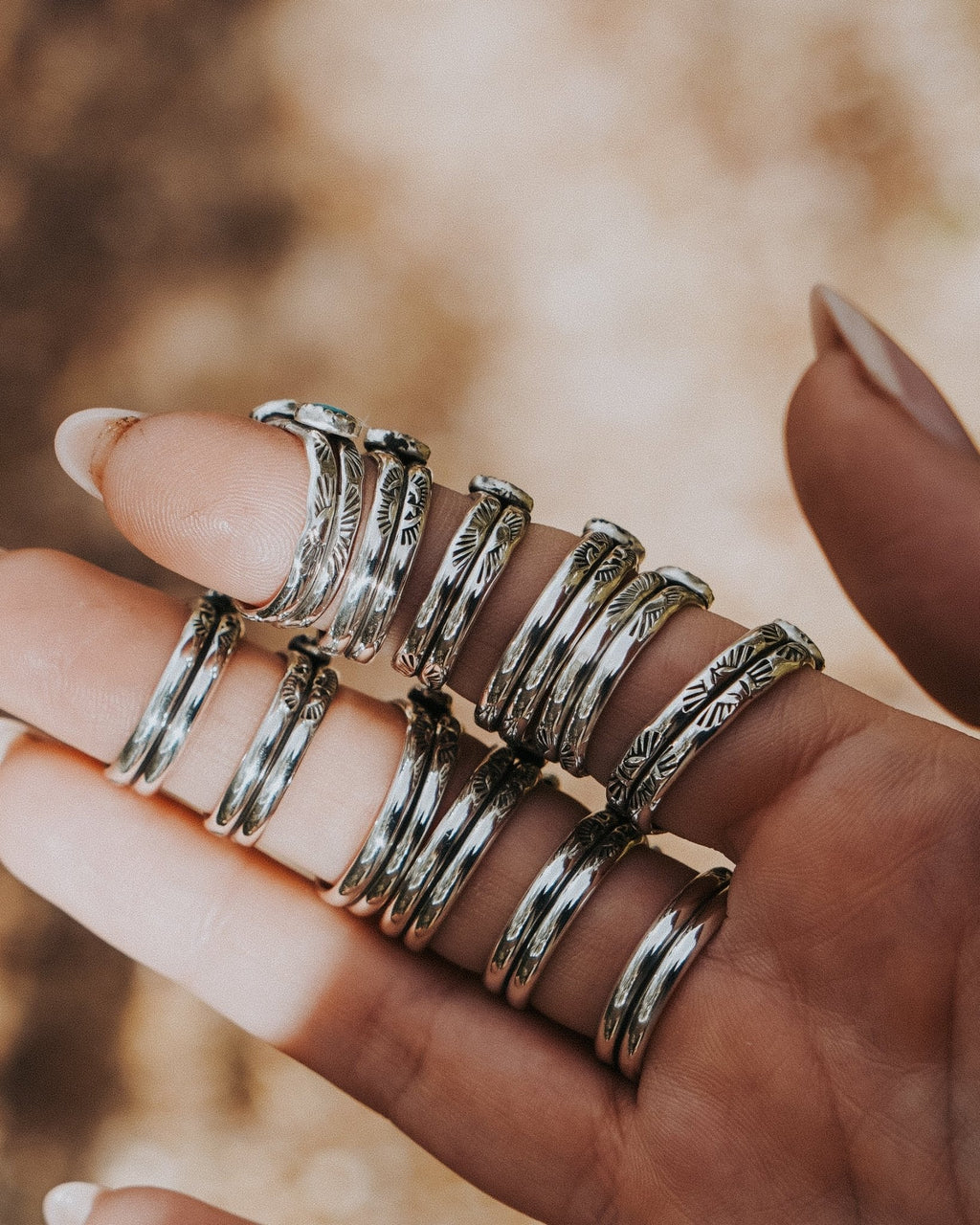 Turquoise Lover's Ring in Tyrone & Carico Lake Turquoise