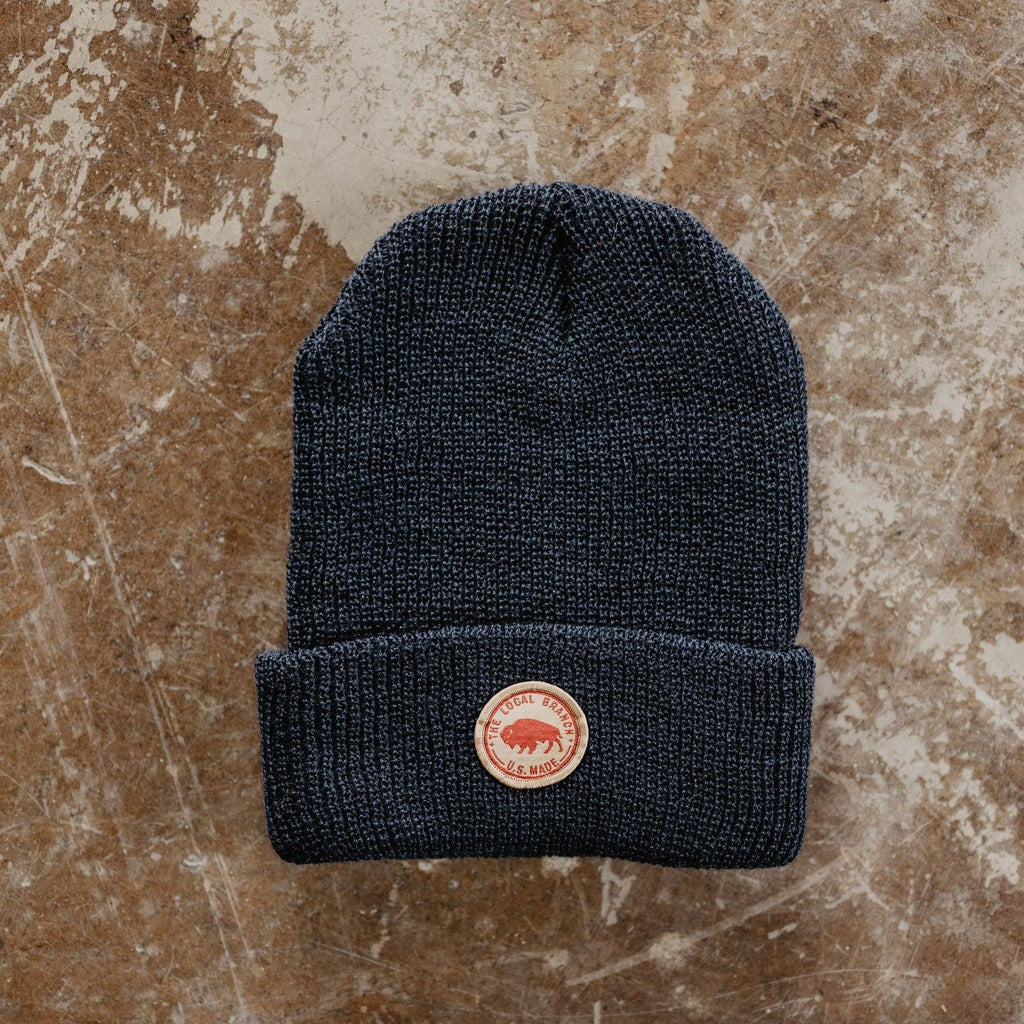 Wool Bison Beanie - USA Made