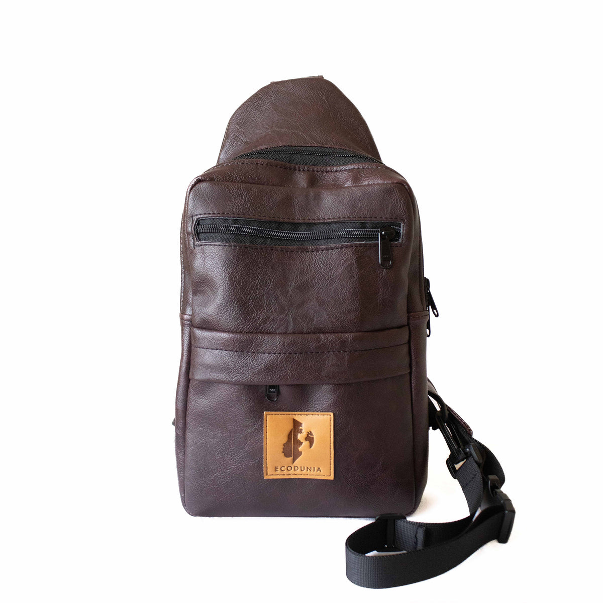 Large Vegan Leather Crossbody Sling Bag | Umoja