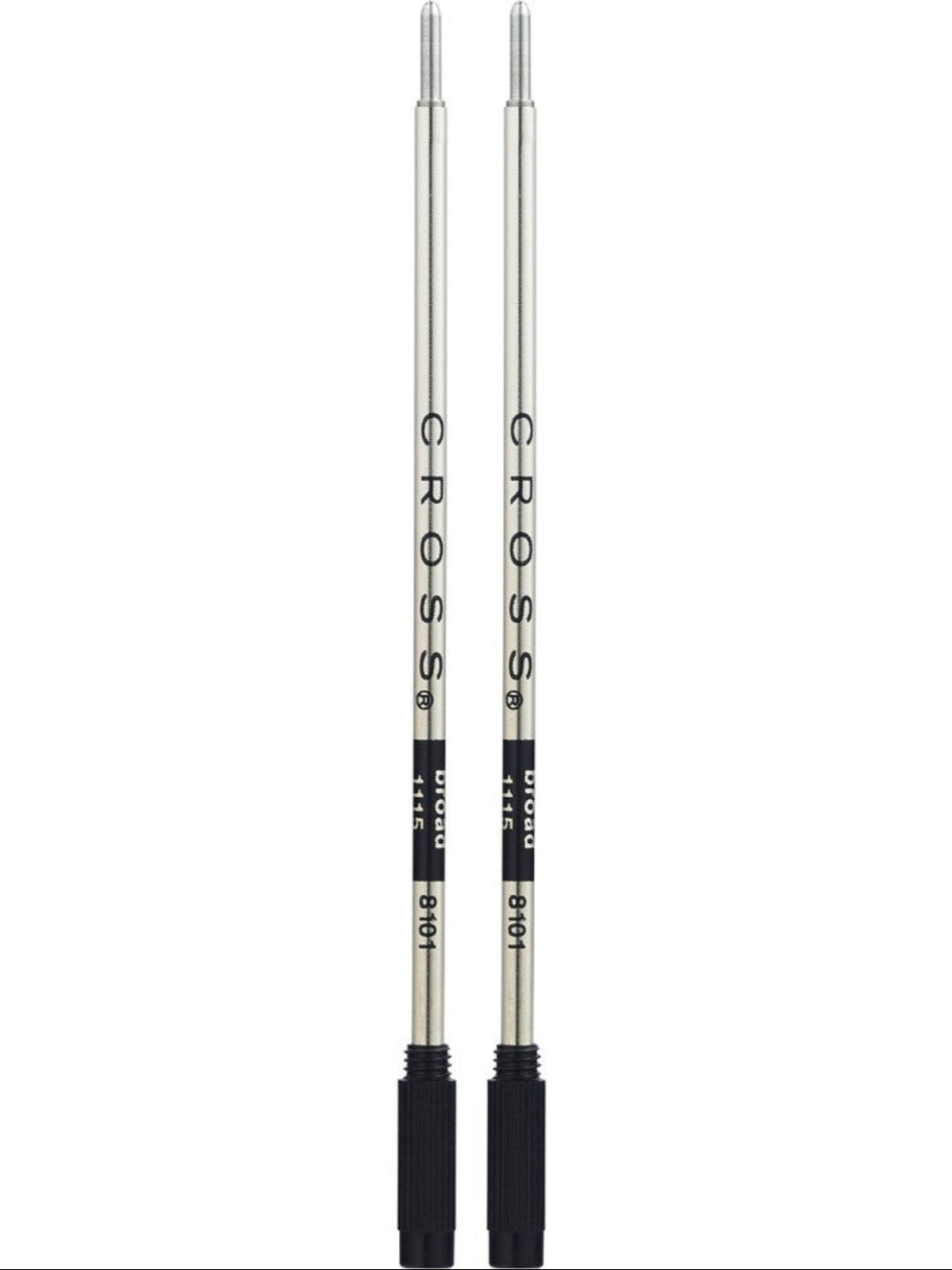 Ballpoint Pen Refill - Black - Broad - Dual Pack