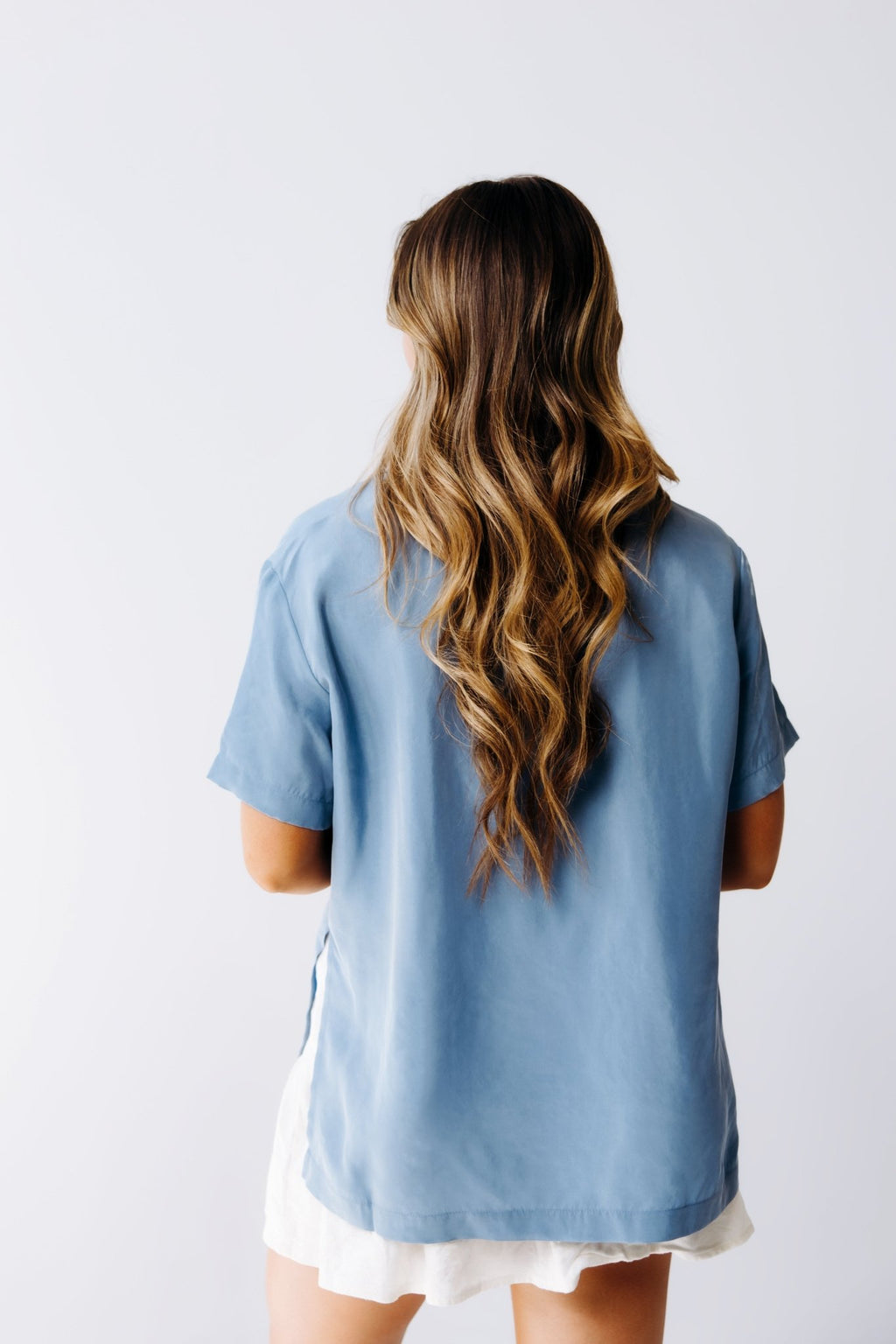 Washable Silk Button Down Shirt - Shop Avnu